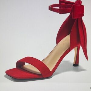 Elegant Red Women's Heels